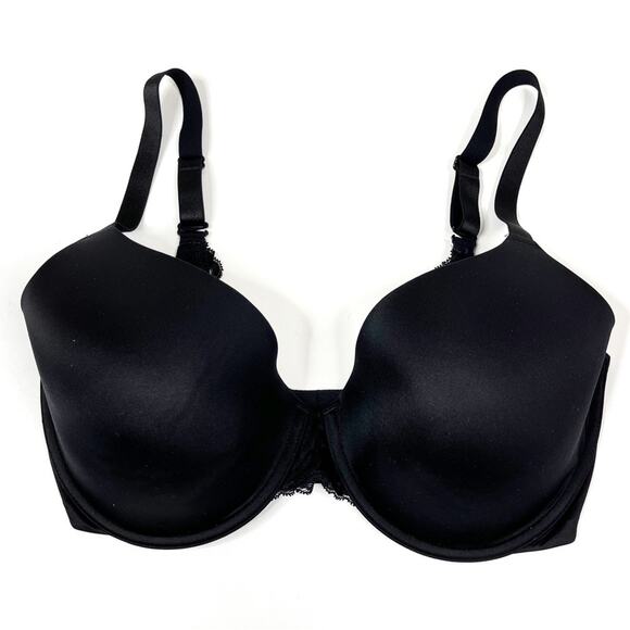 BALI | Black Lace Detail Full Coverage Convertible Bra 34DD - Picture 1 of 5